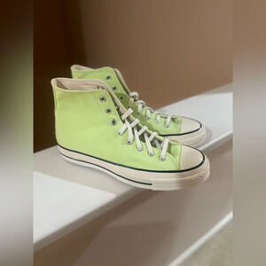 Converse Chuck Taylor All Star 70 High Top Sneaker‎ Citron W10 M8 NIB.